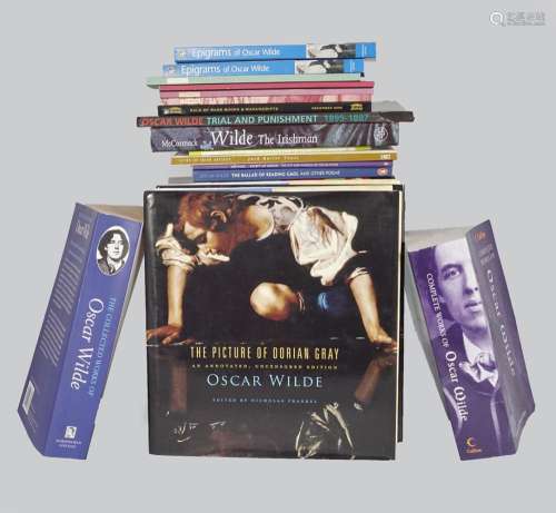 Small Box of Miscellaneous Books by & about Oscar Wilde.