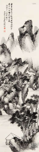 胡佩衡 丁卯（1927） 山水 设色纸本 立轴