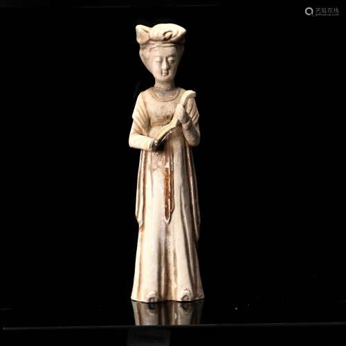 A  Chinese Sancai Lady Figure