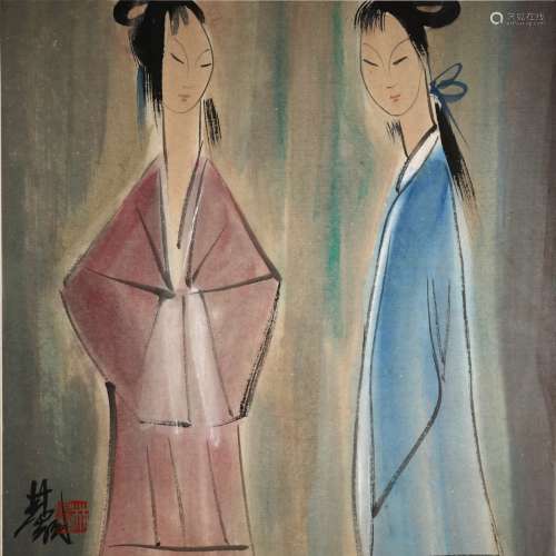 Attributed to Lin Feng Mian