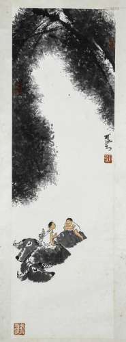 A Chinese Painting Scroll, Li Ke Ran
