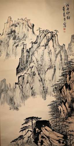 A Chinese Scrolled Painting