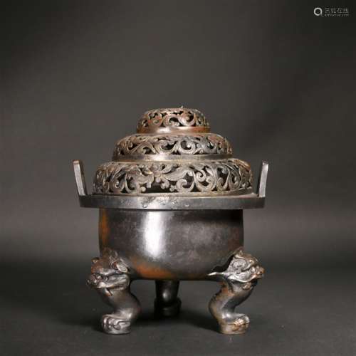 A Chinese bronze vessels,Qing dynasty