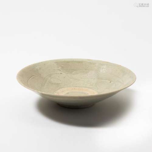 A Chinese Qingbai shallow bowl