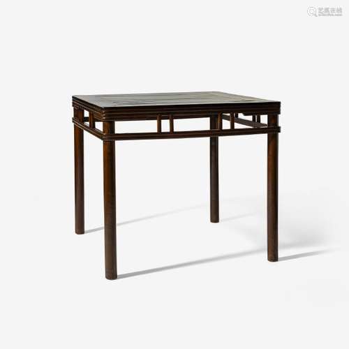 A Chinese wooden table