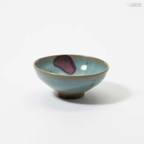 A Chinese Junyao purple-splashed bowl