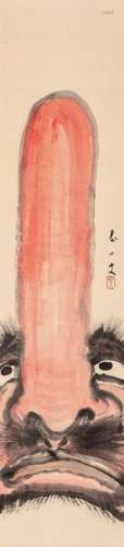 A Japanese scroll painting by Taizan