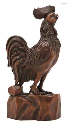 Chinese Boxwood Rooster