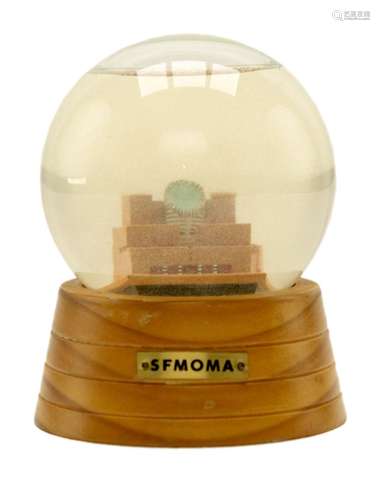 San Francisco Museum of Modern Art Snow Globe