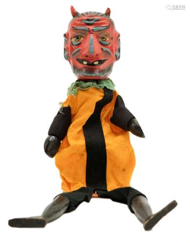 Victorian Punch and Judy Vintage Toy Puppet