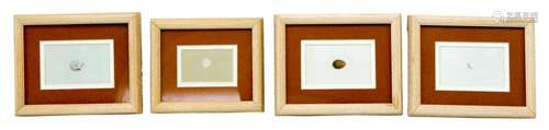 Set of Four Miniature Egg Prints