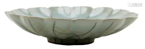 Chinese Guan type lotus bowl