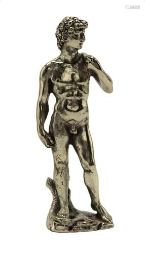 Sterling Silver Statue of David