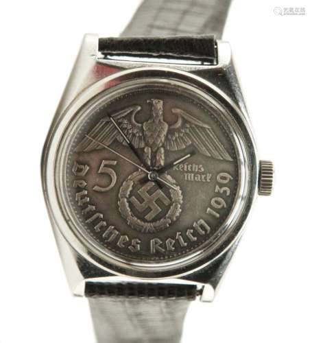 Vintage Nazi Rolex Movement Watch