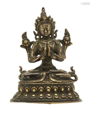 Chinese Bronze Buddha