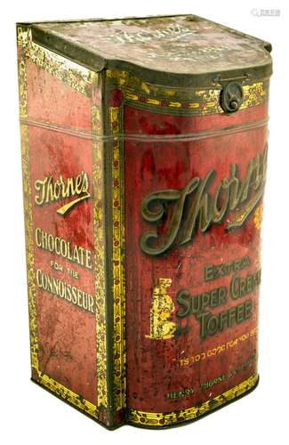 Vintage Tin Metal Box