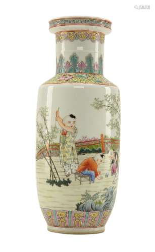 Chinese Porcelain Enamel Vase