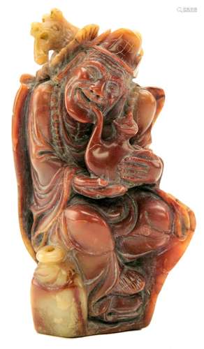 Chinese Carved Shoushan Soapstone