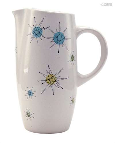 Classic Franciscan Starburst Pitcher