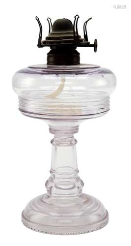 Clear Glass Hurricane Lamp