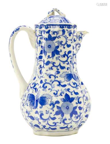 Chinese Porcelain Coffee Pot made for Islamic Market