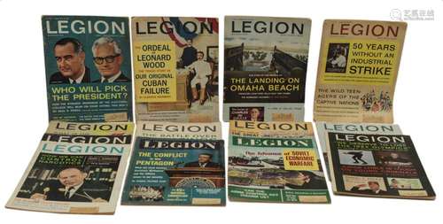 Vintage American Legion Magazine 12 Issues