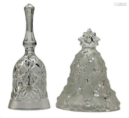 Pair of Crystal Bells