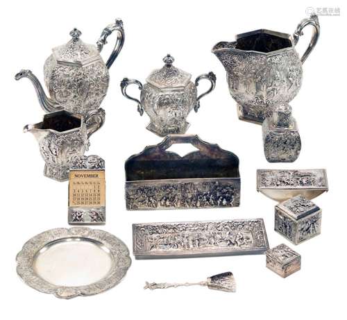 European Silver Plated Set