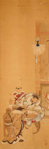 Taoist Study Nishikawa Nobuharu (Edo period, 19th century)