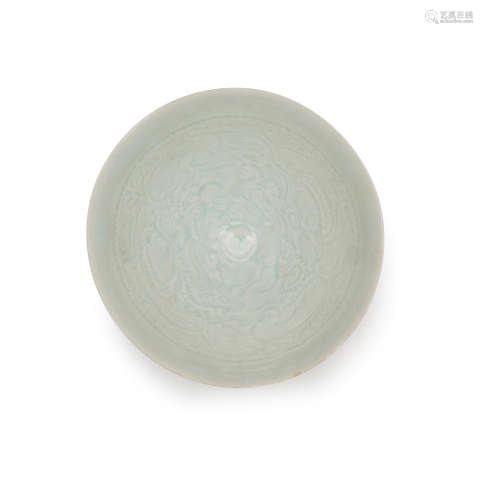 Northern Song dynasty An incised qingbai 'boys' bowl
