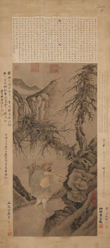 Collecting Lingzhi Attributed to Li Cheng (919 - 967)