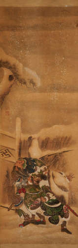 Snowstorm Nishikawa Nobuharu (Edo period, 19th century)