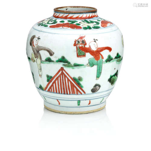 Wanli A wucai jar