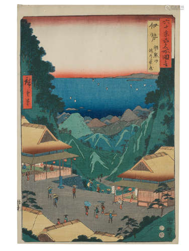 Edo period (1615-1868), circa 1853 Utagawa Hiroshige (1797-1858)