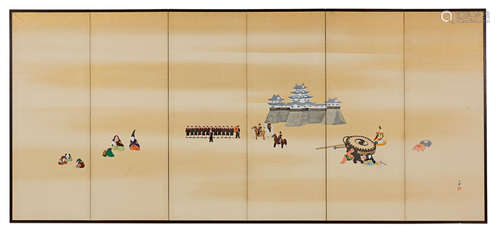 Meiji (1868-1912) or Taisho era (1912-1926), early 20th century Ogata Gekko (1859-1920)