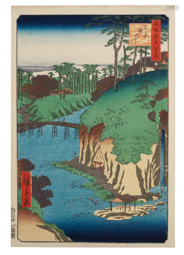 Edo period (1615-1868), circa 1856 Utagawa Hiroshige (1797-1858)