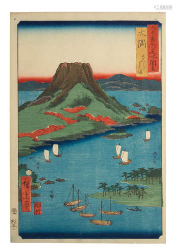 Edo period (1615-1868), circa 1853-1856 Utagawa Hiroshige (1797-1858)