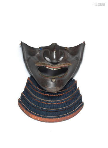 Edo period (1615-1868), 19th century A menpo (half mask)