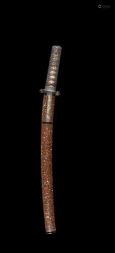 Edo period (1615-1868), early-mid 19th century A koshira-e (mounting) for a wakizashi (short sword)