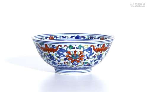 Doucai 'Lotus' Bowl