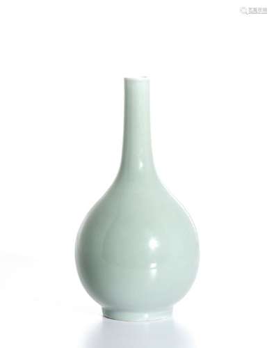 Celadon Glazed Bottle Vase