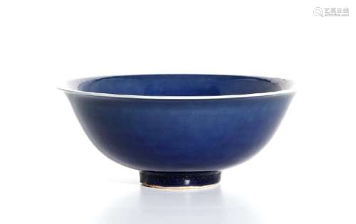 Blue Glazed Bowl