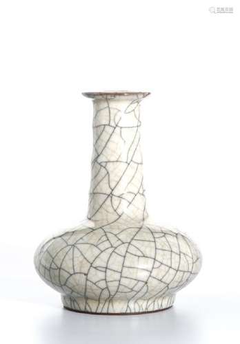 Ge Type Bamboo-Necked Bottle Vase