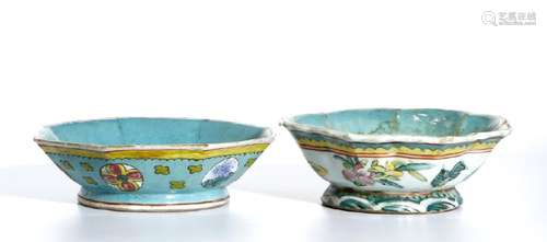 Two Famille Rose Bowls