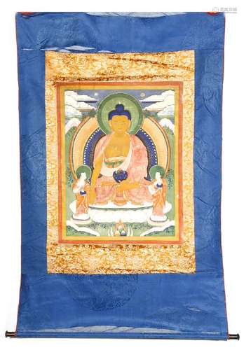 Thangka of Shakyamuni Buddha