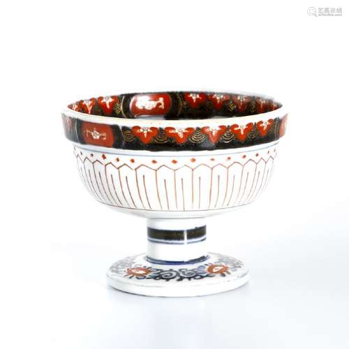 Japanese Imari Stem Bowl