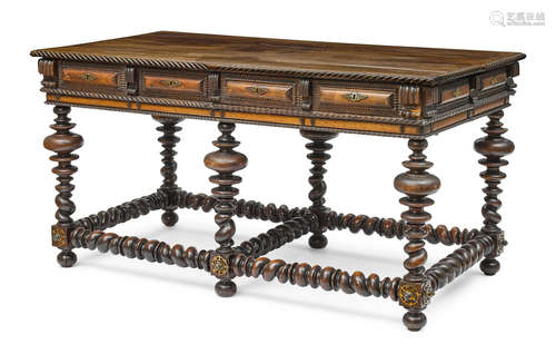 18th/early 19th century A Portuguese Baroque library table