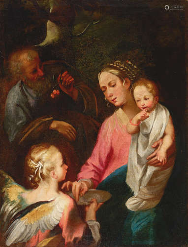 The Madonna della Pappa 46 1/2 x 36in (118.2 x 91.5cm) After Francesco Vanni