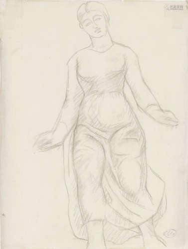 L'Offrande sheet 10 3/4 x 8 1/4in (27.3 x 29cm) ARISTIDE MAILLOL(1861-1944)