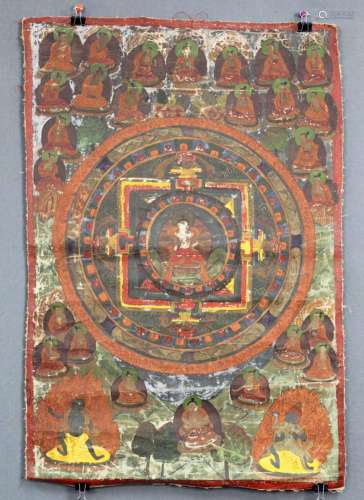 Mandala, China / Tibet old.